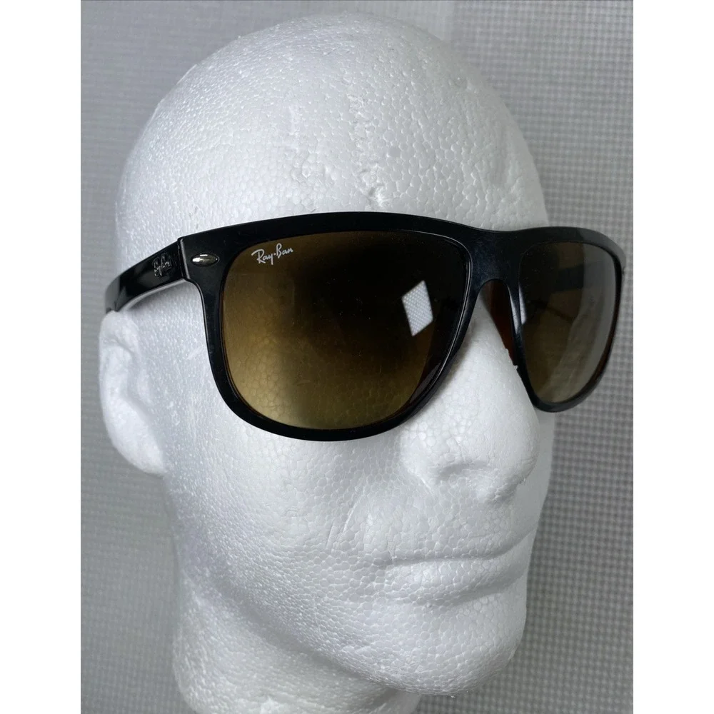 Ray-Ban Boyfriend Sunglasses Brown Frames Brown Lenses - Picture 1 of 6